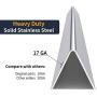 SHINESTAR 24.5 inch 7540 7539 Flavorizer Bars for Weber Genesis 300 Series, E310, E320, S310, S320 with Side Control, Heavy Duty Stainless Steel Grill Parts