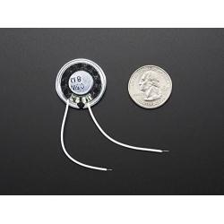 Mini Metal Speaker w/ Wires - 8 ohm 0.5W