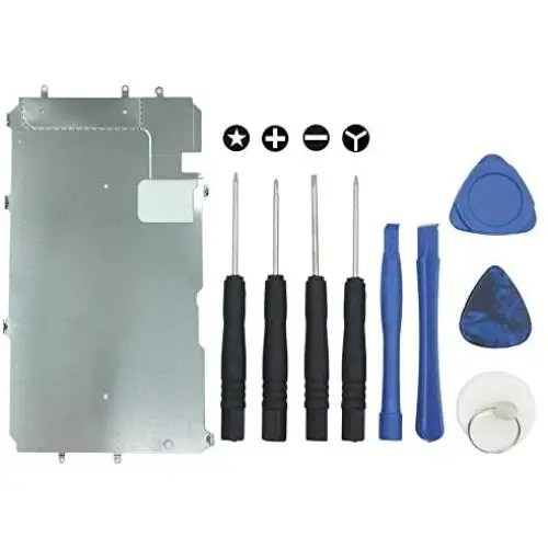 EMiEN LCD Screen Back Metal Shield Plate Replacement Part for iPhone 7 Plus 5.5 Inch, with Repair Tool Set EMiEN LCD Screen Back Metal Shield Plate Replacement Part for iPhone 7 Plus 5.5 Inch, with Repair Tool Set