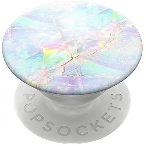 PopSockets: PopGrip with Swappable Top for Phones & Tablets - Opal PopSockets: PopGrip with Swappable Top for Phones & Tablets - Opal