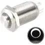 uxcell Latching Metal Push Button Switch High Head 12mm Mounting Dia 1NO 12V White LED Light uxcell Latching Metal Push Button Switch High Head 12mm Mounting Dia 1NO 12V White LED Light
