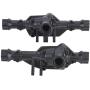 Front Axle Housing,1:10 Metal Front&Rear Axle Housing RC Upgrade Parts Accessory Compatible with Traxxas TRX4 RC Model Car(Black Silver)