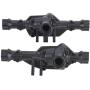 Axle Housing Set, RC Upgrade Parts Metal Front&Rear Axle Housing Compatible with Traxxas TRX4 1/10 Model Car(Black Silver)