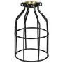 Simple Deluxe HIBULBCAGE 1-Pack Adjustable Industrial Clamp On Metal Bulb Guard Cage for Pendant, Vintage Lamp Holder and Ceiling Fan Light, Black Simple Deluxe HIBULBCAGE 1-Pack Adjustable Industrial Clamp On Metal Bulb Guard Cage for Pendant, Vintage Lamp Holder and Ceiling Fan Light, Black