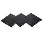ThreeBulls 12 Pcs 120mm PVC Black PC Cooler Fan Dust Filter Dustproof Case Cover Computer Mesh