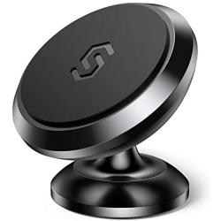 Magnetic Phone Car Mount, Syncwire Universal Car Phone Holder for Dashboard, Cell Phone Car Kits, 360° Adjustable Magnet Cell Phone Mount Compatible with iPhone, Samsung, LG, GPS, Mini Tablet and More