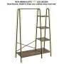 Finnhomy Metal Clothes Garment Rack with 4-Tier Wood Storage Shelves Heavy Duty Accent Furniture for Hanging Clothes/Folding Clothes/ Shoes/ Decors, Freestanding Closet Organizer for Bedroom/ Entryway / Boutiques, Matte Black Finnhomy Metal Clothes Garment Rack with 4-Tier Wood Storage Shelves Heavy Duty Accent Furniture for Hanging Clothes/Folding Clothes/ Shoes/ Decors, Freestanding Closet Organizer for Bedroom/ Entryway / Boutiques, Matte Black