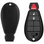 YITAMOTOR 2 Uncut Key Fob Replacement for M3N5WY783X IYZ-C01C Keyless Entry Remote 3 Button Compatible for Charger Challenger