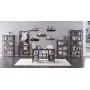Hombazaar 6-Tier Tall Bookshelf, Vintage Industrial Metal Bookcase Display Rack and Storage Organizer for Living Room, Grey Oak Hombazaar 6-Tier Tall Bookshelf, Vintage Industrial Metal Bookcase Display Rack and Storage Organizer for Living Room, Grey Oak