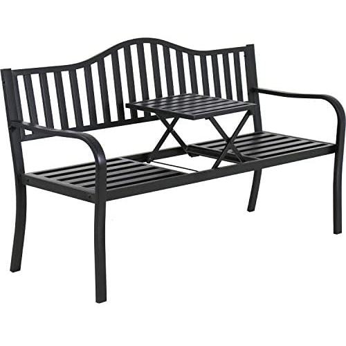 Metal Garden Bench Park Bench Bench Chair Outdoor Benches Clearance Patio Bench Yard Bench Porch Work Entryway Steel Frame Furniture Metal Garden Bench Park Bench Bench Chair Outdoor Benches Clearance Patio Bench Yard Bench Porch Work Entryway Steel Frame Furniture