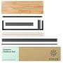 Zinus Paul Metal and Wood Platform Bed with Wood Slat Support, Full