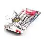 3 Pack Professional Medical Surgical Stainless Steel Dental Procedure Tray Thickening Lab Instrument Tools Trays -Flat Type 3 Pack Professional Medical Surgical Stainless Steel Dental Procedure Tray Thickening Lab Instrument Tools Trays -Flat Type