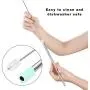 2 Pack Metal Straws Reusable Collapsible Drinking Straw Handy Telescopic Stainless Steel Eco-Friendly Drink Straws,Black/Pink 2 Pack Metal Straws Reusable Collapsible Drinking Straw Handy Telescopic Stainless Steel Eco-Friendly Drink Straws,Black/Pink