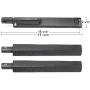 Hongso 15 13/16 Inch Cast Iron Burner Pipe Tube Kit Gas Grill Replacement Parts for Jennair 720-0061, 720-0062, 720-0063, Nexgrill 720-0671, 720-0165, Charbroil Gas Grill Models, 3-Pack (CBF301)
