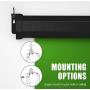 Green Screen Backdrop, 75x79,Wall-Mounted Pull-Down Retractable Style,Wrinkle-Resistant Fabric, Solid Aluminium Metal Casing, Chroma Key for Photo Video, Live Game,Virtual Studio, Studio Photo ect