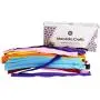 Nylon Zippers for Sewing, 4 Inch 100 PCs Bulk Zipper Supplies in 20 Assorted Colors; by Mandala Crafts