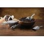 New Star Foodservice 34622 Cast Aluminum Flat Bottom Utility Scoop, 1 oz, Extra Small Size, Silver (Hand Wash Only)