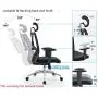 Ticova Ergonomic Office Chair - High Back Desk Chair with Adjustable Lumbar Support & Thick Seat Cushion - 140°Reclining & Rocking Mesh Computer Chair with Adjustable Headrest, Armrest Ticova Ergonomic Office Chair - High Back Desk Chair with Adjustable Lumbar Support & Thick Seat Cushion - 140°Reclining & Rocking Mesh Computer Chair with Adjustable Headrest, Armrest