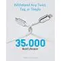 Anker USB C to Lightning Cable Powerline+ III(6 ft, Silver) [MFi Certified] Lightning Cable for iPhone 11/11 Pro Max/X/XS/XR/XS Max / 8 Plus, Supports Power Delivery