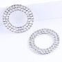 Reidgaller 20pcs Circle Hollow Frame Earring Hoops Charms DIY Metal Filigree Pendant Connectors DIY Embellishment for Jewelry Making Findings Reidgaller 20pcs Circle Hollow Frame Earring Hoops Charms DIY Metal Filigree Pendant Connectors DIY Embellishment for Jewelry Making Findings