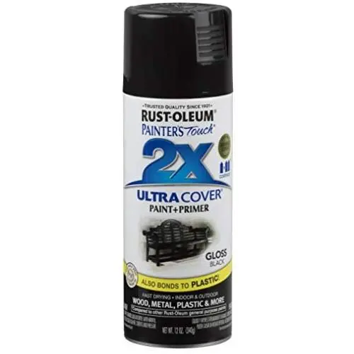Rust-Oleum 249122-6 PK Painters Touch 2X Ultra Cover, 6 Pack, Gloss Black Rust-Oleum 249122-6 PK Painters Touch 2X Ultra Cover, 6 Pack, Gloss Black