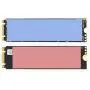 JEYI Cooling Warship Storm Fan NVME NGFF M.2 Heatsink SSD Metal Sheet Thermal Conductivity Silicon Wafer Cooling Fan Heatsink