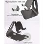 Adjustable Cell Phone Stand, CreaDream Phone Stand, Cradle, Dock, Holder, Aluminum Desktop Stand Compatible with iPhone Xs Max Xr 8 7 6 6s Plus 5s Charging, Accessories Desk,All Smart Phone-Graphite