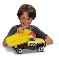 Tonka Classic Steel Quarry Dump Truck Vehicle, Yellow