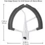 Flex Edge Beater for Kitchen Aid Mixer 6 Quart Bowl-Lift Stand Mixer Bowls, Flat Beater Blade with Flexible Silicone Edges Bowl Scraper Flex Edge Beater for Kitchen Aid Mixer 6 Quart Bowl-Lift Stand Mixer Bowls, Flat Beater Blade with Flexible Silicone Edges Bowl Scraper
