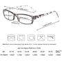 Reading Glasses 5 Pairs Fashion Ladies Readers Spring Hinge with Pattern Print Eyeglasses for Women