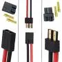 10 Pairs RC Battery Connector Plugs (Unassembled) NiMh/Lipo Battery Brushless ESC High Current Connectors for Traxxas fit Slash/Rustler/Stampede/Bandit/E Revo RC Cars 10 Pairs RC Battery Connector Plugs (Unassembled) NiMh/Lipo Battery Brushless ESC High Current Connectors for Traxxas fit Slash/Rustler/Stampede/Bandit/E Revo RC Cars