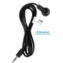gofanco 395ft 1080p HDMI Extender Over IP Receiver - 1 to Many or Over Single Cat5e/Cat6/Cat7 Cable with Remote IR Control - Up to 395 feet (120m) Full HD 1080p (RX Part# HDbitTRX)