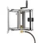 Giraffe Stainless Steel Hose Reel, Wall/Floor Mounted Decorative Garden Hose Reel, 130-Feet 5/8'' Hose Capacity with Brass Connector, Hevy Duty Metal Hose Reel Giraffe Stainless Steel Hose Reel, Wall/Floor Mounted Decorative Garden Hose Reel, 130-Feet 5/8'' Hose Capacity with Brass Connector, Hevy Duty Metal Hose Reel