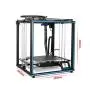 TRONXY X5SA 3D Printer DIY Kit Auto Leveling Filament Sensor Resume Print Cube Full Metal Square with 3.5 inch Touch Screen Large Printing Size 330x330x400MM TRONXY X5SA 3D Printer DIY Kit Auto Leveling Filament Sensor Resume Print Cube Full Metal Square with 3.5 inch Touch Screen Large Printing Size 330x330x400MM