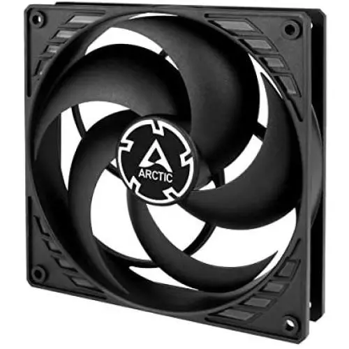 ARCTIC P14 PWM - 140 mm Case Fan with PWM Pressure-optimised Very Quiet Motor Computer Fan Speed: 200-1700 RPM - Black ARCTIC P14 PWM - 140 mm Case Fan with PWM Pressure-optimised Very Quiet Motor Computer Fan Speed: 200-1700 RPM - Black
