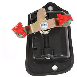 ECOTRIC Upgrade Rear 3rd Third Side Door Extended Cab Handle Compatible with 1994-2004 Chevy S10/ GMC Sonoma S15 / ISUZU Hombre Pickup Replace For Part Number 19211052