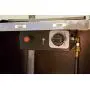 Hiland HLDSO1-WGTHG Pyramid Patio Propane Heater w/Wheels, 87 Inches, Hammered Bronze