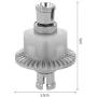 GoolRC Differential Assembly Metal Differential Gear for 1/10 9125 Short-Course Truck RC Car