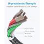 Replacement Cord Headphone Audio Cable Compatible with Sennheiser Momentum, Momentum 2.0, HD1 Headphones, 2.5mm to 3.5mm/6.35mm Headset Replacement Parts (4.6ft/1.4m)