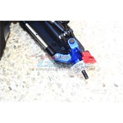 GPM Losi 1/10 Rock Rey 4WD Rock Racer (LOS03009) Upgrade Parts Aluminum Front Knuckle Arms - 1Pr Set Blue