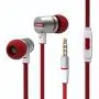 TENNMAK Dulcimer Strong Bass Clear Vocal Metal in-Ear Earphones Headphones Earbuds with Microphone and Remote - Red TENNMAK Dulcimer Strong Bass Clear Vocal Metal in-Ear Earphones Headphones Earbuds with Microphone and Remote - Red