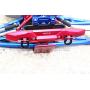 GPM for Traxxas E-Revo 2.0 VXL Brushless (86086-4) Upgrade Parts Aluminum Front Bumper with D-Rings - 1 Set Orange