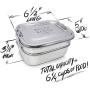 Stainless Steel Bento Box Lunch Box, A Large Metal 3 Tier Tiffin Food Container Snack Lunchbox For Boys Girls Teens Kids & Adults, Eco Friendly Meal Prep Food Container Storage For School or Work