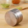 Golden Bell 4 Piece 2'' Spice Herb Grinder - Nickel Black
