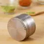 Golden Bell 4 Piece 2'' Spice Herb Grinder - Nickel Black Golden Bell 4 Piece 2'' Spice Herb Grinder - Nickel Black