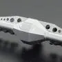 Baoer Metal Front Rear Axle Houseing Shell Modified Parts Bridge for 1/10 RC Crawler Car for Axial Capra 1.9 UTB Front axle + Rear axle Silver Baoer Metal Front Rear Axle Houseing Shell Modified Parts Bridge for 1/10 RC Crawler Car for Axial Capra 1.9 UTB Front axle + Rear axle Silver