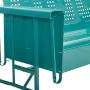 Crosley Bates Sofa Glider Turquoise Gloss