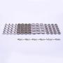 160 Pcs Snaps Fastener, (Marine Grade, 40 of Each Piece Caps/Studs / 3/8'' Sockets/Posts) Heavy Duty Metal Snaps Button for Boat Canvas by YZS, 40 Sets