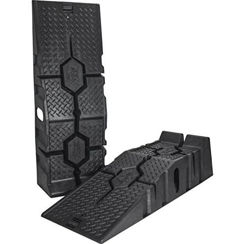 RhinoGear 11912ABMI RhinoRamps MAX Vehicle Ramp - Pair (16,000lb. GVW Capacity)