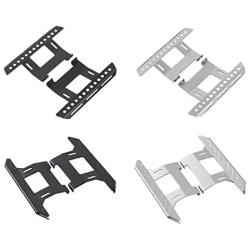 YU-NIYUT 2Pcs Metal Side Pedal Plate for 1/10 RC Crawler Car Axial SCX10 Upgrade Parts Durable, Practical, The Choice of RC Toy Lovers